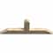 Ekena Millwork Portland Rough Sawn Timber Gable Bracket, Douglas Fir, 60"W x 20"H x 4"D x 6"F, 8/12 Pitch GBW060X20X0406POR00RDF - alternate 3
